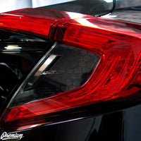 Tail Light Honeycomb Smoke Tint Overlays