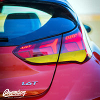 Taillight Tint Insert Redout Overlays | Hyundai Veloster 2018-2022