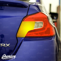Red Tail Light Overlay w/ Reverse Cutout (2015-2021 WRX / STI)