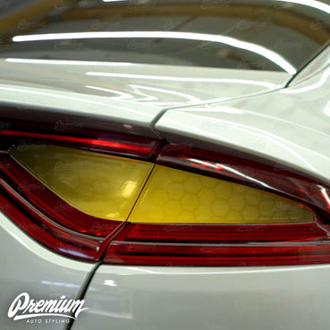 Honeycomb Tail Light Inset Overlays | 2018-2021  Kia Stinger
