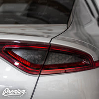 Honeycomb Tail Light Inset Overlays | 2018-2021  Kia Stinger