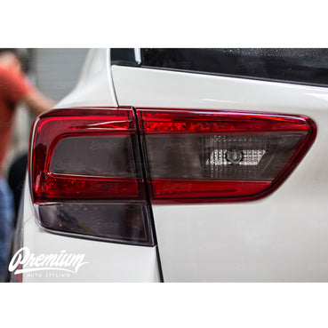 2018-2023 Subaru Crosstrek smoked tail light overlay