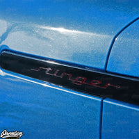 Tail Light Side Reflector w/ Stinger Cutout - Gloss Black | 2018-2023 Stinger