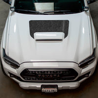 Hood Stamp - Shadow Black | Toyota TRD Tacoma2016-2023)