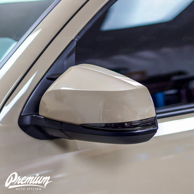 Mirror Light Indicator Overlays - Smoke Tint | 2016-2023 Toyota Tacoma