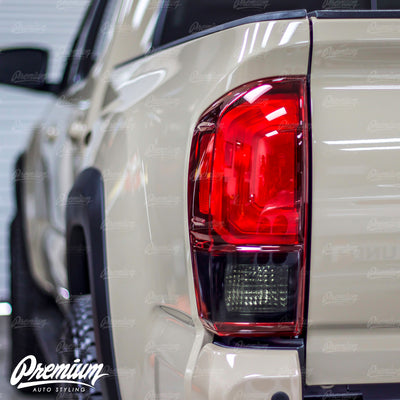 Tail Light Smoked Reverse Overlay - Smoke Tint | 2016-2023 Toyota Tacoma