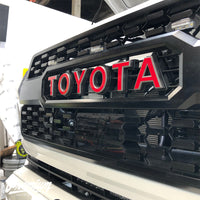 TRD Pro Grille Lettering Vinyl Overlays - Multiple Colors Available | Toyota Tacoma (2016-2023)