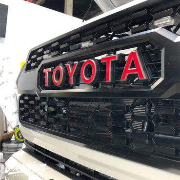2016-2023 Toyota Tacoma TRD Pro Grille Lettering Overlays