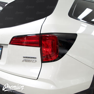 Taillight Deck Gloss Black Vinyl Accent Overlay | Honda Pilot 2016-2018