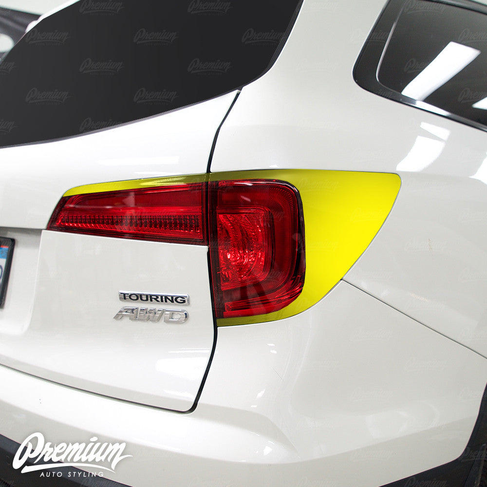 Taillight Deck Gloss Black Vinyl Accent Overlay | Honda Pilot 2016
