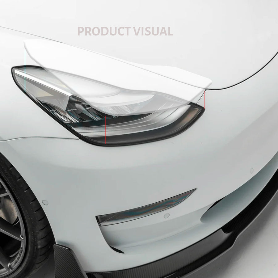 Tesla Model 3 (2018+ ) Pre Cut Headlight PPF