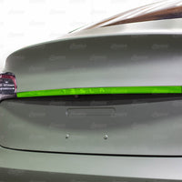 2017-2023 Tesla Model 3 Trunk Trim Vinyl Overlay - Gloss Black