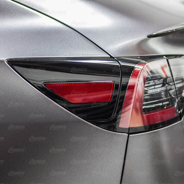 2017-2023 Tesla Model 3 Rear Side Reflectors - Smoke Tint