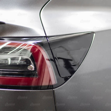 2017-2023 Tesla Model 3 Rear Side Reflectors - Gloss Black