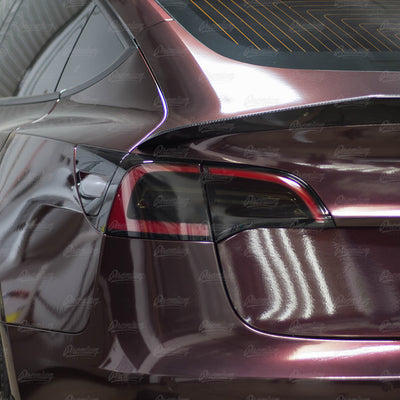 Tail Light Tint Overlay - Smoke Tint | 2017+ Tesla Model 3