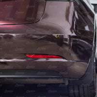 Rear Bumper Reflector Overlay - Smoke Tint | 2017+ Tesla Model 3