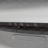 Trunk Trim Vinyl Overlay - Carbon Fiber | 2017+ Tesla Model 3