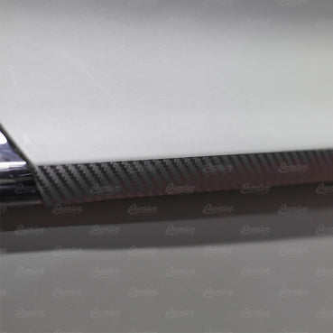 2017-2023 Tesla Model 3 Trunk Trim Vinyl Overlay - Carbon Fiber