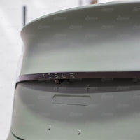 2017-2023 Tesla Model 3 Trunk Trim Vinyl Overlay - Gloss Black