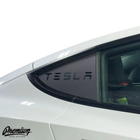TESLA MODEL 3 | QUARTER WINDOW DECAL - 