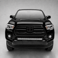 2018–2023 Toyota Tacoma Front Emblem Vinyl Overlay — Blackout