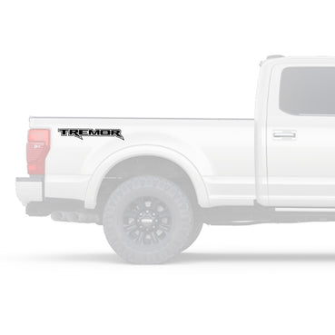 Ford F-250 Tremor bedside decal set