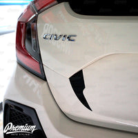 Trunk Fang Accent Vinyl Overlay - Gloss Black