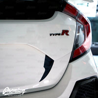 Trunk Fang Accent Vinyl Overlay - Gloss Black