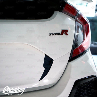 Trunk Fang Accent Vinyl Overlay - Gloss Black