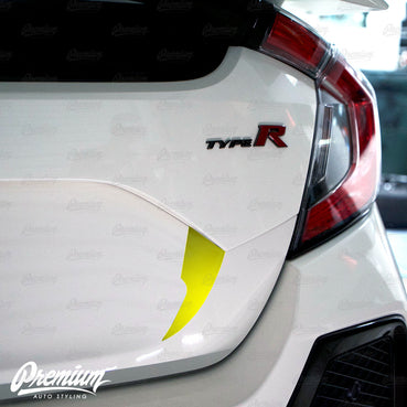 Trunk Fang Accent Vinyl Overlay - Gloss Black