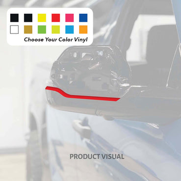 Mirror Pin Stripe - Solid Design | Toyota Tundra & Sequoia (2022-2026)