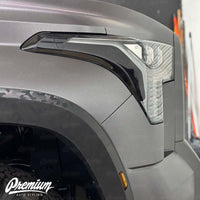 Headlight Amber Delete Blackout Vinyl Overlay | 2022-2026 Toyota Tundra & Sequoia