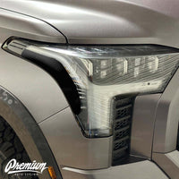Headlight Amber Delete Blackout Vinyl Overlay | 2022-2026 Toyota Tundra & Sequoia