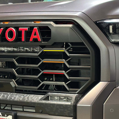 TRD Grille Vinyl Overlay - Heritage Colorway | 2022-2026 Tundra & Sequoia