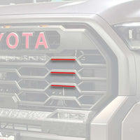 TRD Grille Vinyl Overlay - Choose Your Color | 2022+ Tundra & Sequoia