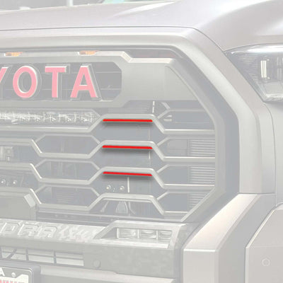 TRD Grille Vinyl Overlay - Choose Your Color | 2022+ Tundra & Sequoia