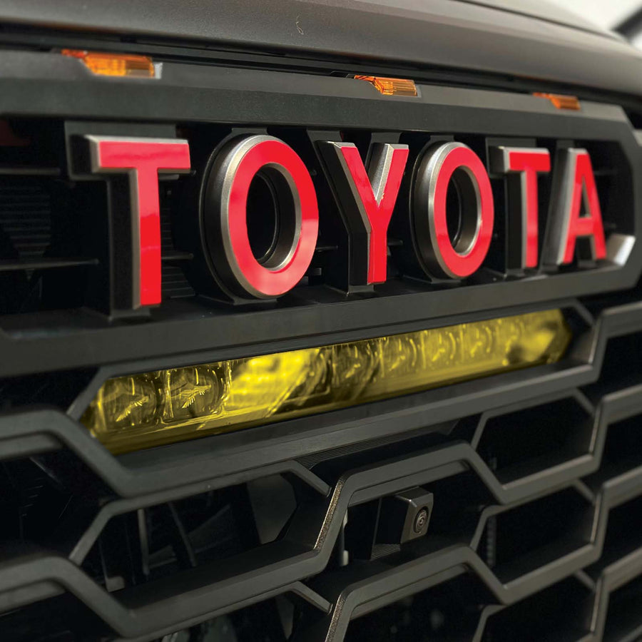 Yellow Lens Tint Overlay  - Toyota Tundra & Sequoia TRD PRO (2022-2026)