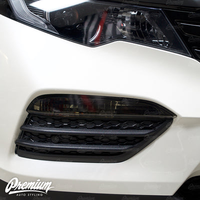 Turn Signal Smoke Tint Overlay Face Coverage ONLY | Honda Pilot 2016-2018