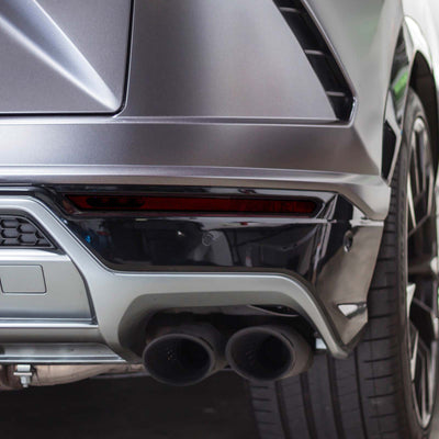 Rear Bumper Reflector Tint Overlays - 2019-2024 Lamborghini Urus