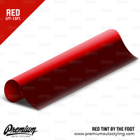 Red Tint -Bulk Tint Film 13.5-inch wide x 1-15ft