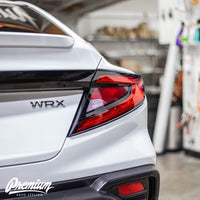 INNER TAIL LIGHT TURN SIGNAL TINT OVERLAY - RED TINT | 2022-2026 SUBARU WRX