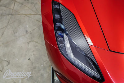 C7 Corvette Stingray/Z06/Grand Sport 2014+ Headlight Vinyl Overlays