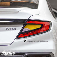 INNER TAIL LIGHT TURN SIGNAL TINT OVERLAY - RED TINT | 2022-2026 SUBARU WRX