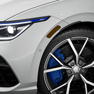 Pre-Cut Smoked Side Marker Overlays for VW MK8 GTI (2022+) & Golf R (2022+)