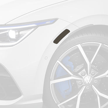 Pre-Cut Smoked Side Marker Overlays for VW MK8 GTI (2022+) & Golf R (2022+)