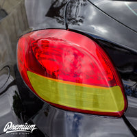 Honeycomb Tail Light Insert Overlays - Smoke Tint | 2011-2017 Hyundai Veloster