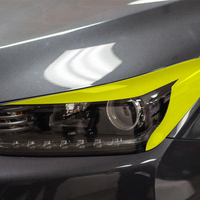 Headlight Amber Delete with Eyelid Overlay | 2018-2021 Hyundai Veloster