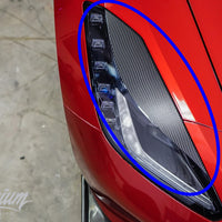 C7 Corvette Stingray/Z06/Grand Sport 2014+ Headlight Vinyl Overlays