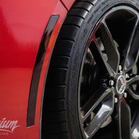 Rear Side Marker Smoke Tint/Gloss Black Vinyl Overlays | 2014-2019 Chevrolet Corvette