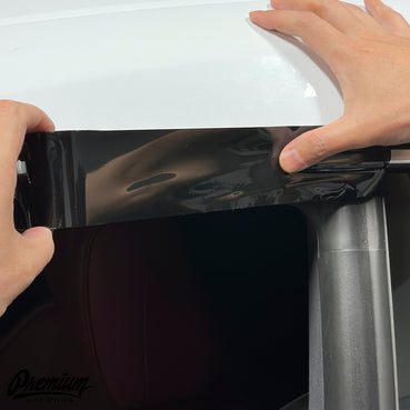 Chrome Delete Trim Wrap Roll High Gloss Black